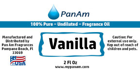 vanlla Vanilla Fragrance Oil 2 oz